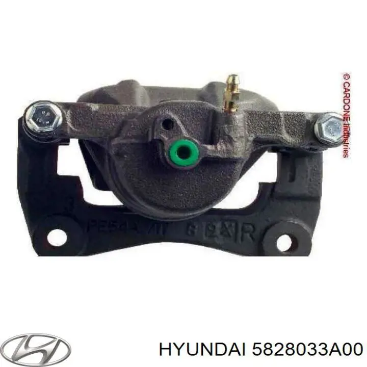 5828033A00 Hyundai/Kia Тормозной суппорт задний левый