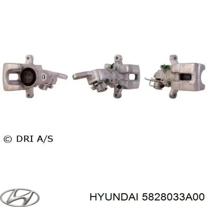Задний левый суппорт Hyundai/Kia 5828033A00 цена, от 237.70 USD