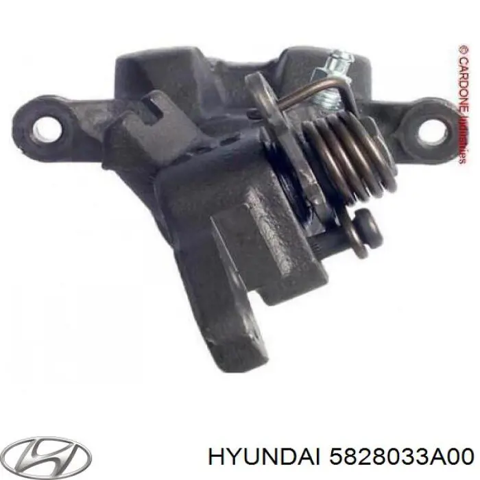 Купить 5828033A00 Hyundai/Kia Суппорт задний левый