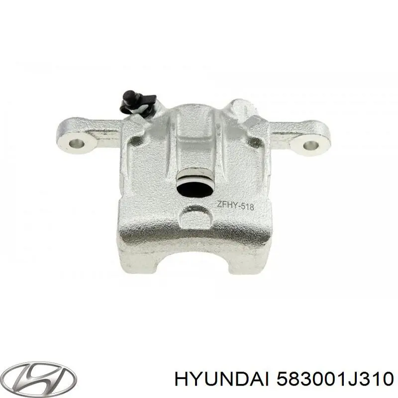 Суппорт тормозной левый задний Hyundai/Kia 583001J310