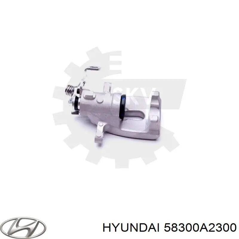 Задний левый суппорт Hyundai/Kia 58300A2300 цена, от 68.09 USD