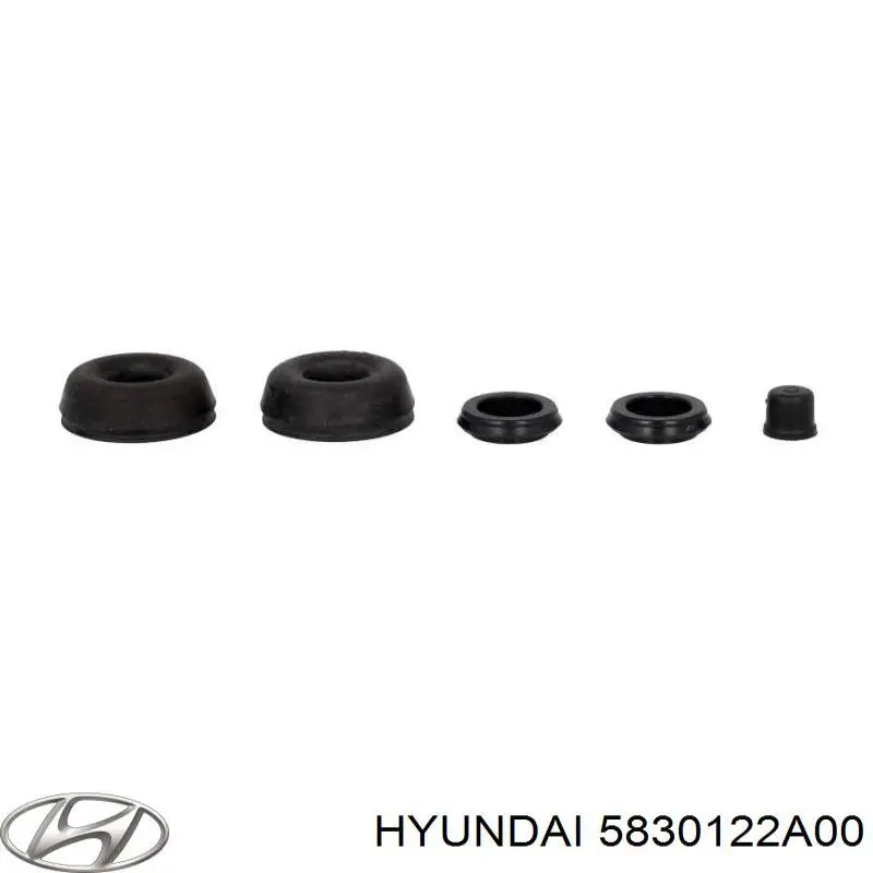 Ремкомплект тормозного цилиндра заднего на Hyundai Accent 