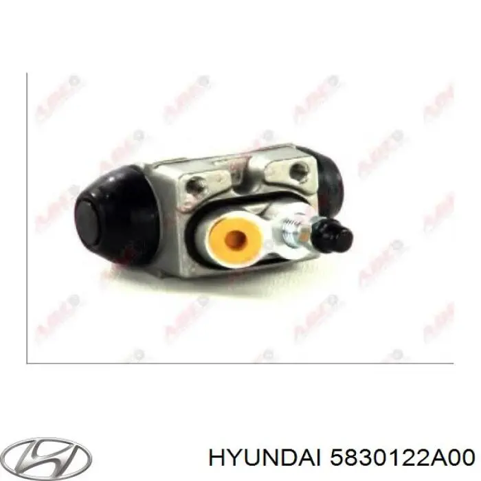Ремкомплект тормозного цилиндра заднего Hyundai/Kia 5830122A00 цена, от 3.99 USD