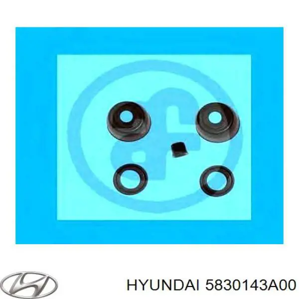 Ремкомплект тормозного цилиндра заднего Hyundai/Kia 5830143A00 цена, от 2.99 USD