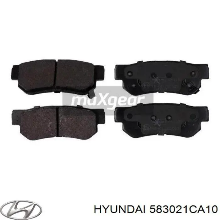 583021CA10 Hyundai/Kia колодки тормозные задние дисковые