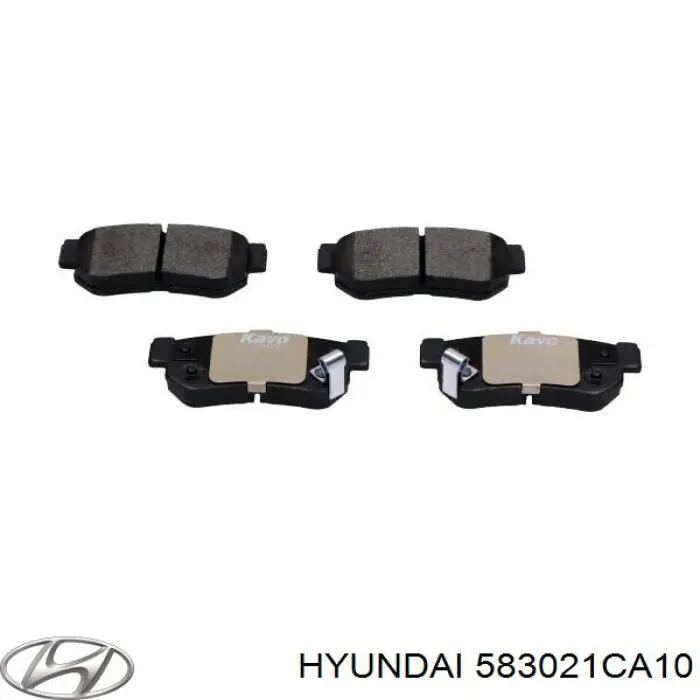 Колодки дисковые  Hyundai/Kia 583021CA10 цена, от 11.90 USD
