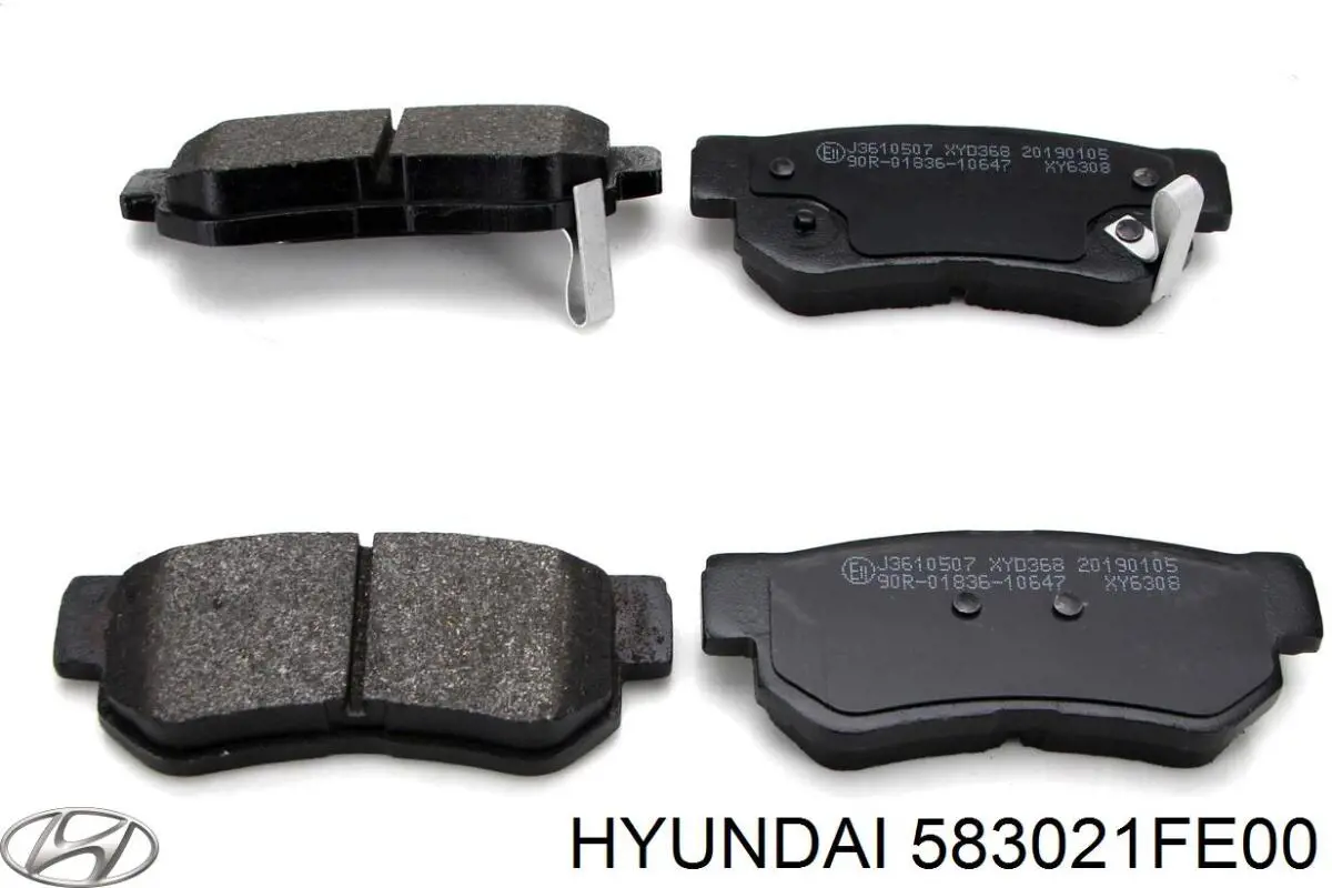 Задние тормозные колодки 583021FE00 Hyundai/Kia