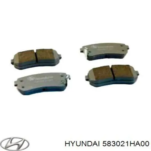 Колодки дисковые  Hyundai/Kia 583021HA00 цена, от 17.94 USD