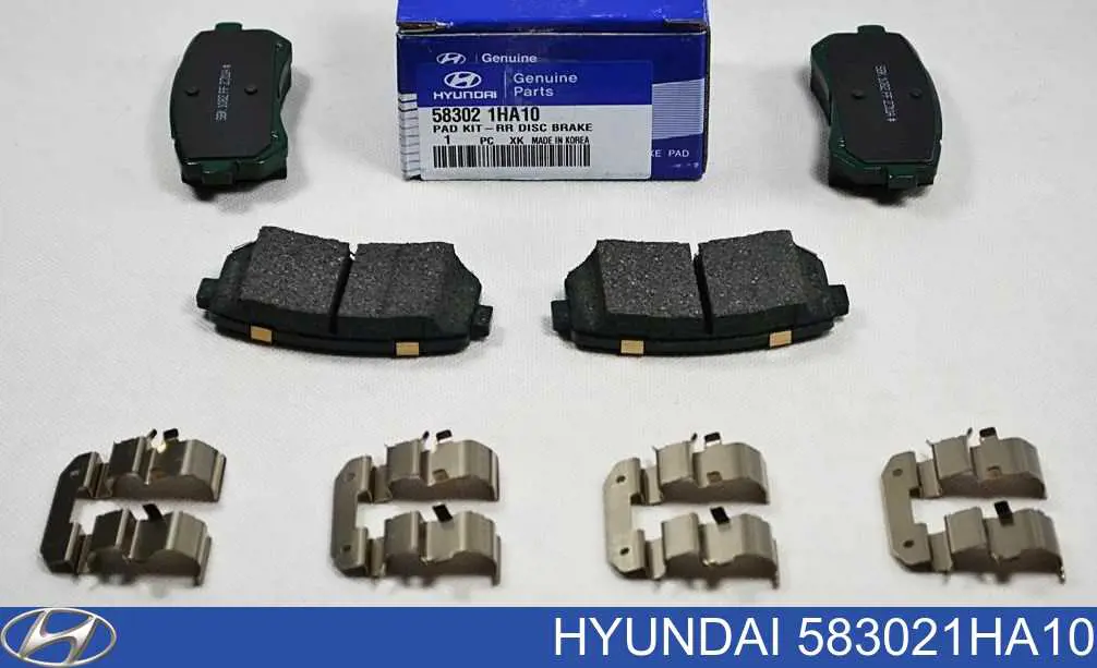 583021HA10 Hyundai/Kia колодки тормозные задние дисковые
