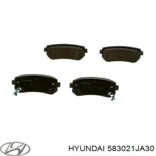 Колодки дисковые  Hyundai/Kia 583021JA30 цена, от 25.42 USD