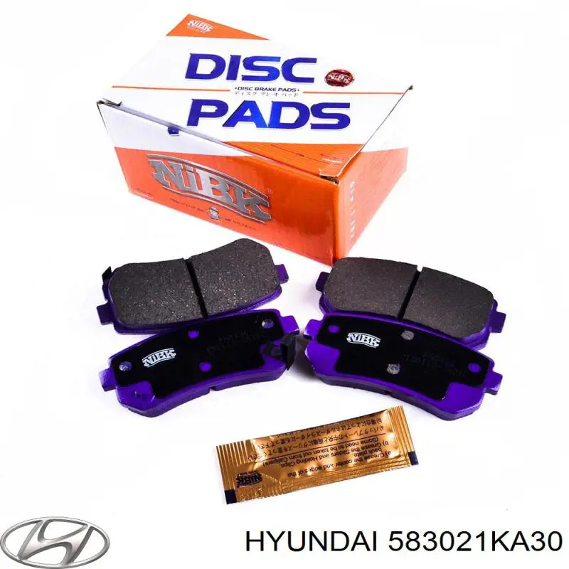 583021KA30 Hyundai/Kia Колодки тормозные дисковые комплект