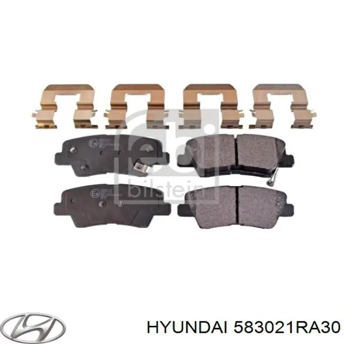 Колодки дисковые  Hyundai/Kia 583021RA30 цена, от 37.79 USD