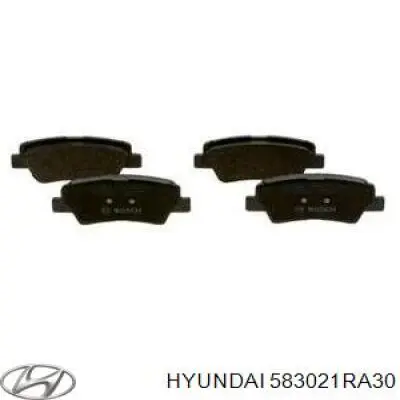 583021RA30 Hyundai/Kia sapatas do freio traseiras de disco