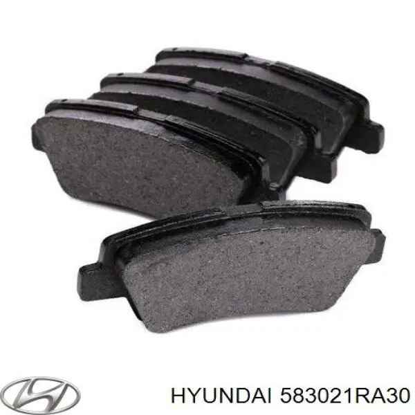 Задние тормозные колодки 583021RA30 Hyundai/Kia