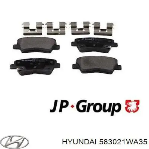 Колодки дисковые  Hyundai/Kia 583021WA35 цена, от 25.19 USD