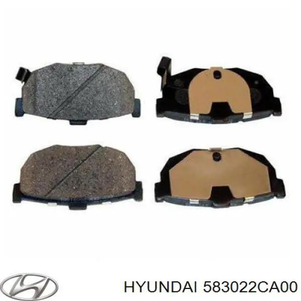 Колодки дисковые  Hyundai/Kia 583022CA00 цена, от 11.01 USD