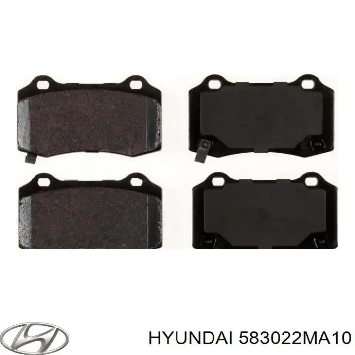 Колодки дисковые  Hyundai/Kia 583022MA10 цена, от 34.19 USD