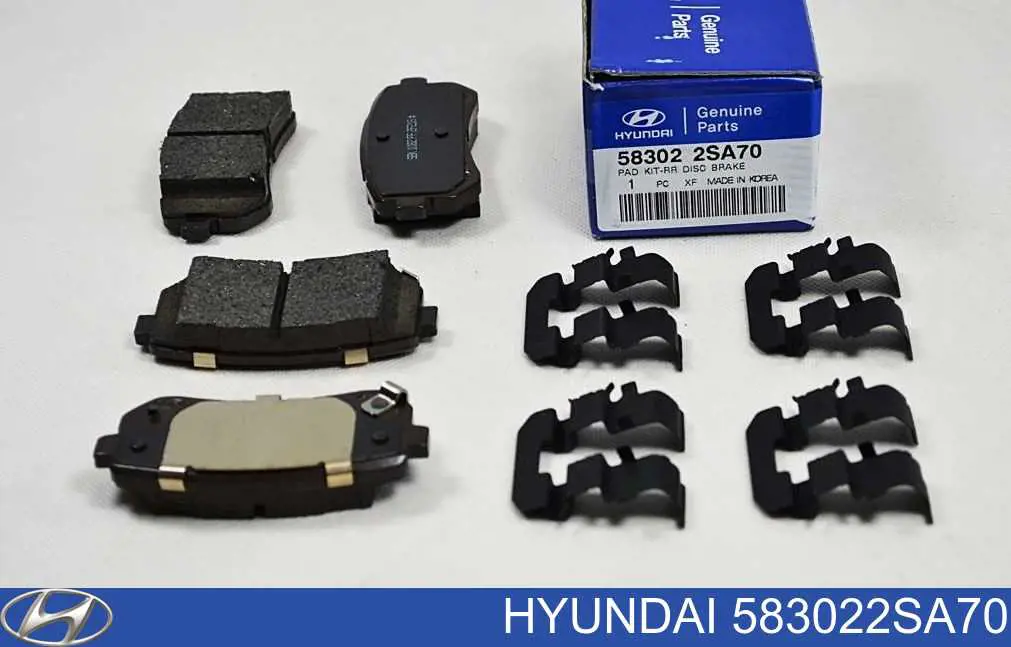 583022SA70 Hyundai/Kia колодки тормозные задние дисковые