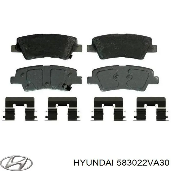 583022VA30 Hyundai/Kia Колодки тормозные дисковые комплект