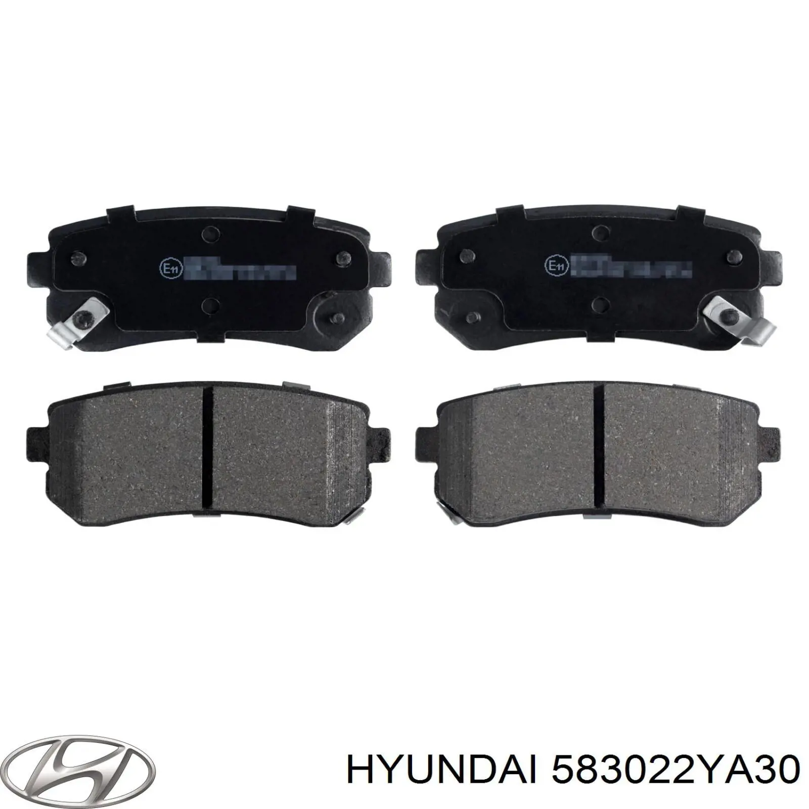 583022YA30 Hyundai/Kia колодки тормозные задние дисковые