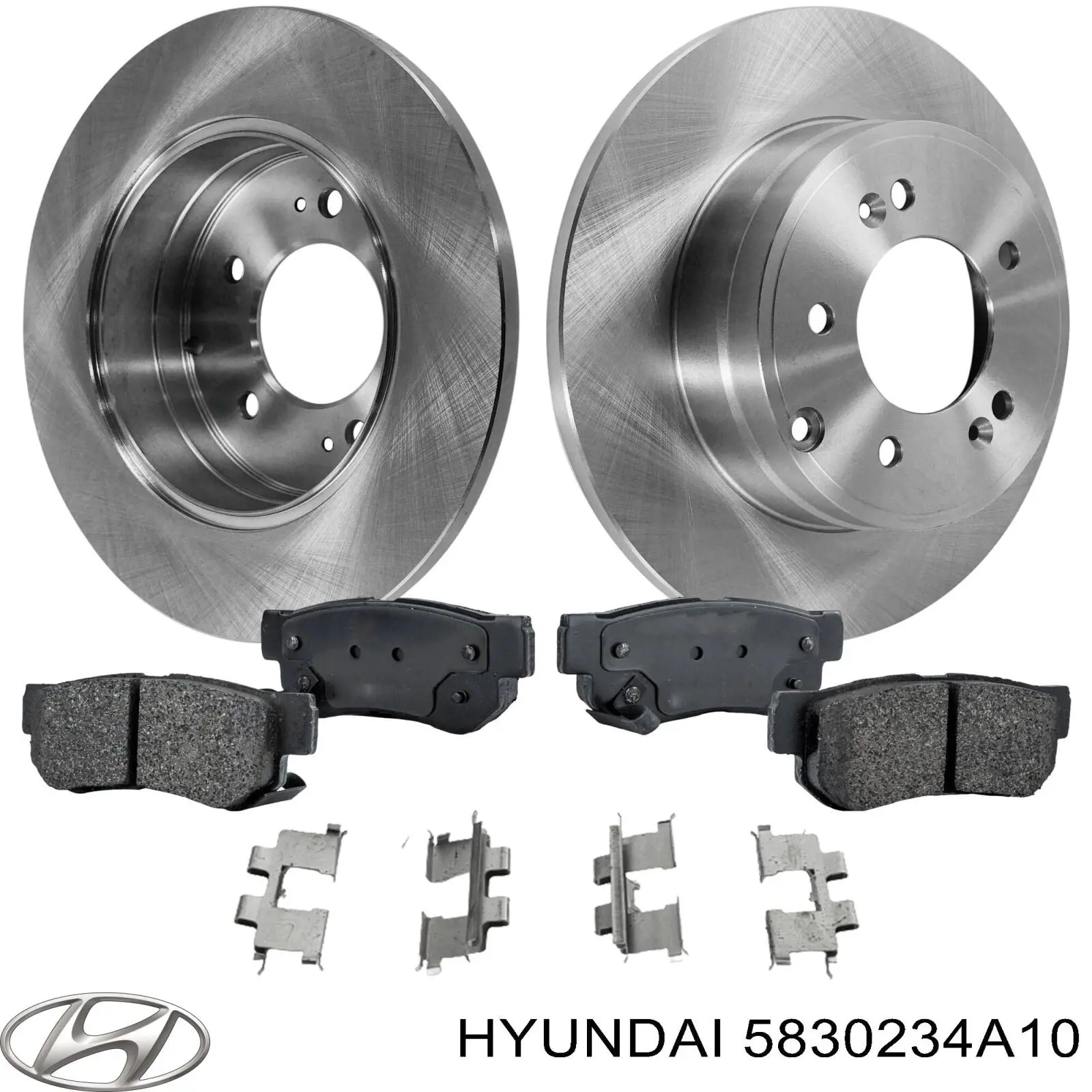 Задние тормозные колодки 5830234A10 Hyundai/Kia