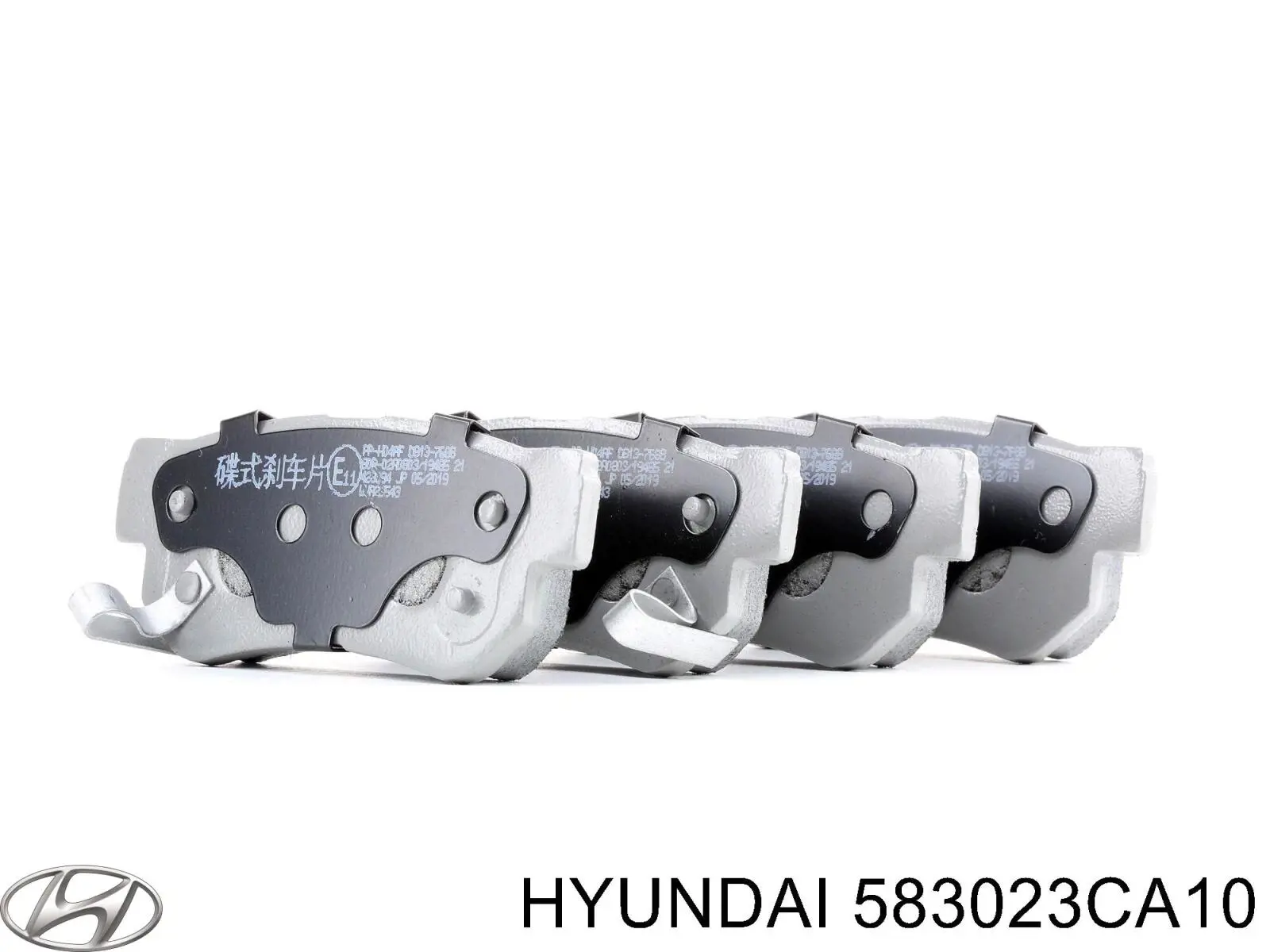 Купить 583023CA10 Hyundai/Kia Колодки тормозные задние, дисковые