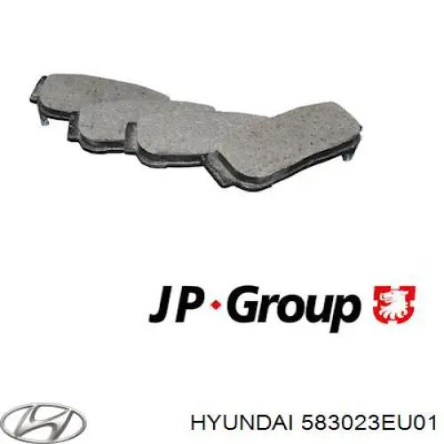 Колодки дисковые  Hyundai/Kia 583023EU01 цена, от 22.91 USD