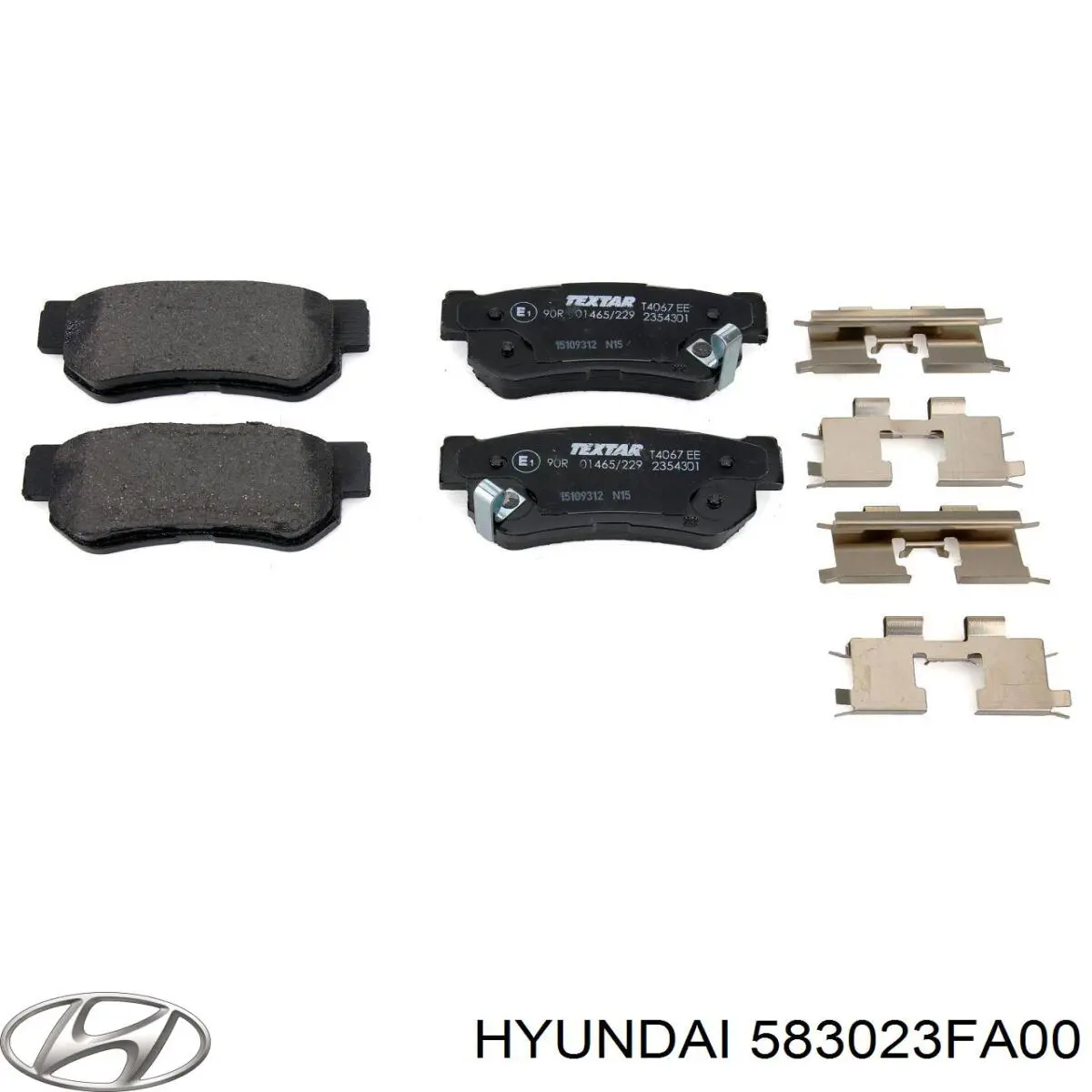 Колодки дисковые  Hyundai/Kia 583023FA00 цена, от 14.22 USD