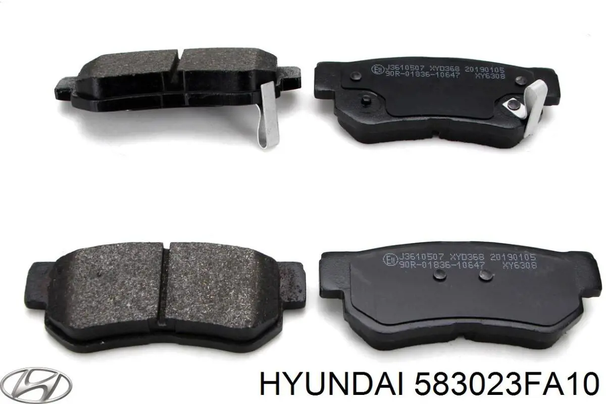 Задние дисковые колодки Hyundai/Kia 583023FA10