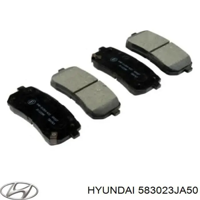 583023JA50 Hyundai/Kia колодки тормозные задние дисковые
