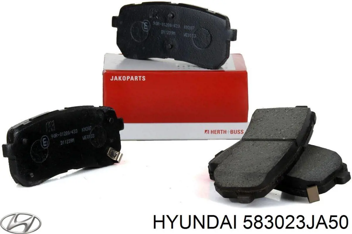 Задние дисковые колодки Hyundai/Kia 583023JA50