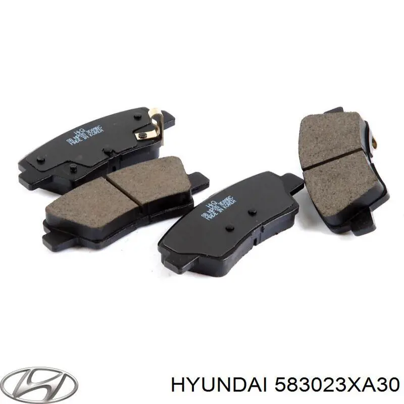 Купить 583023XA30 Hyundai/Kia Колодки тормозные задние, дисковые