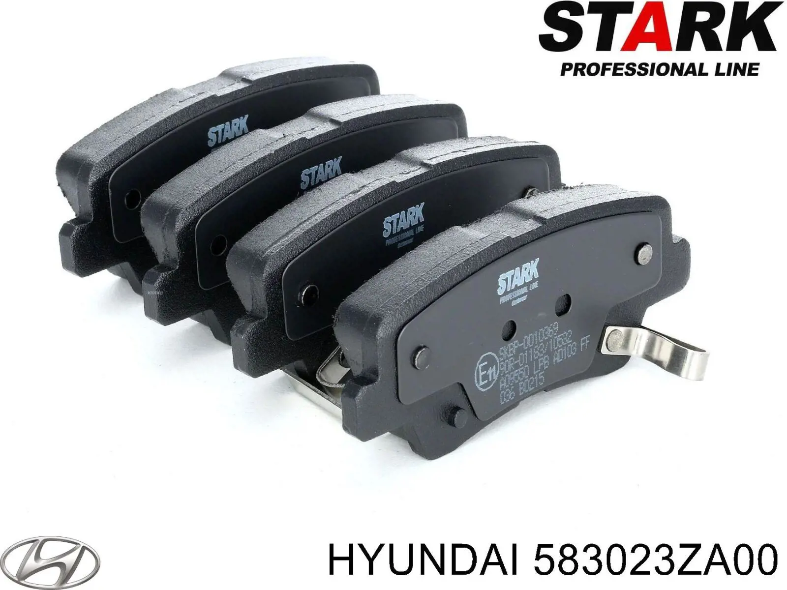 Задние тормозные колодки 583023ZA00 Hyundai/Kia