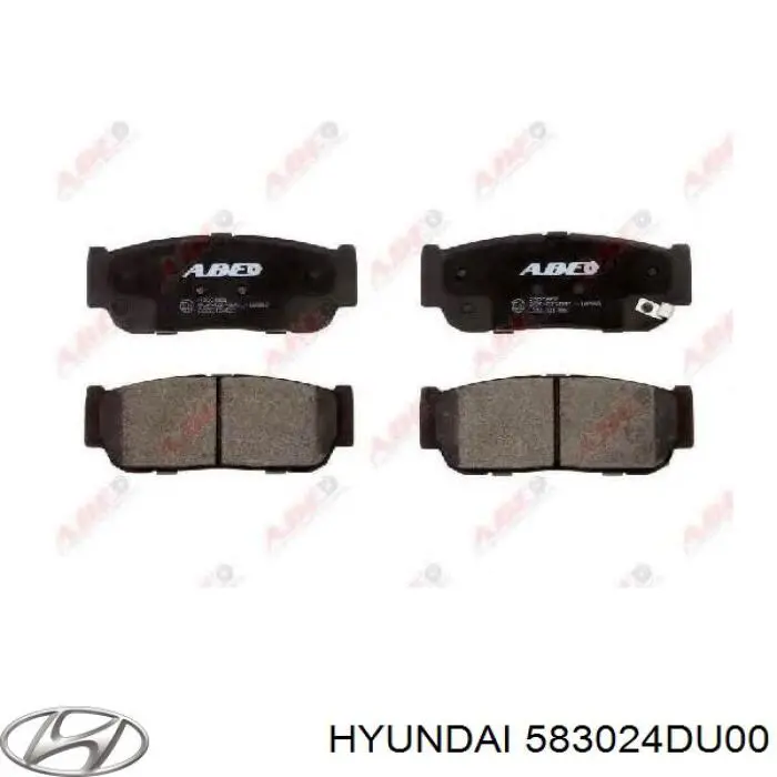 583024DU00 Hyundai/Kia Колодки тормозные дисковые комплект