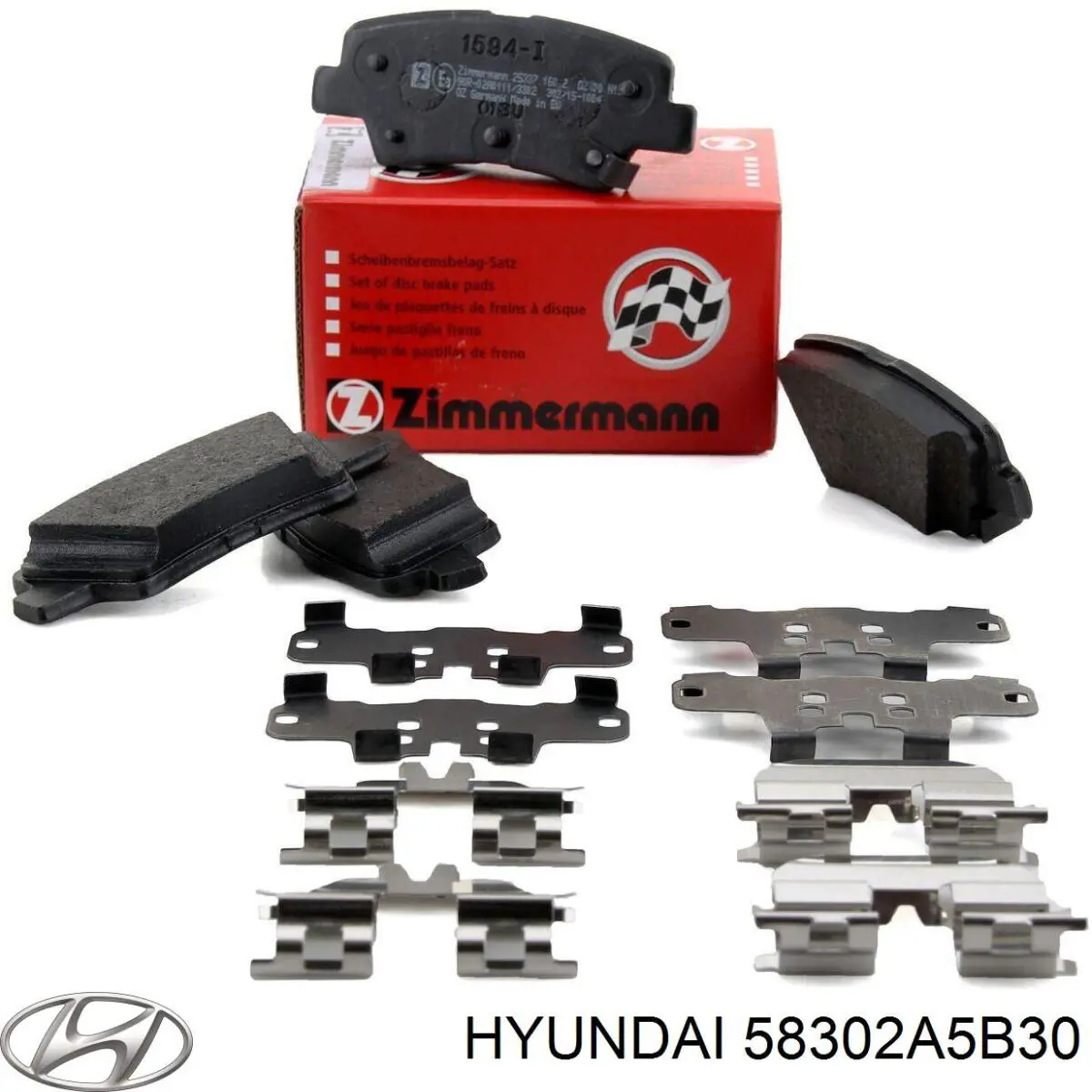 Задние дисковые колодки Hyundai/Kia 58302A5B30