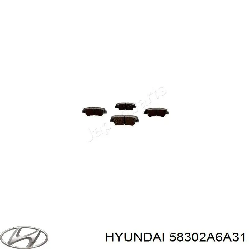 Колодки дисковые  Hyundai/Kia 58302A6A31 цена, от 25.19 USD