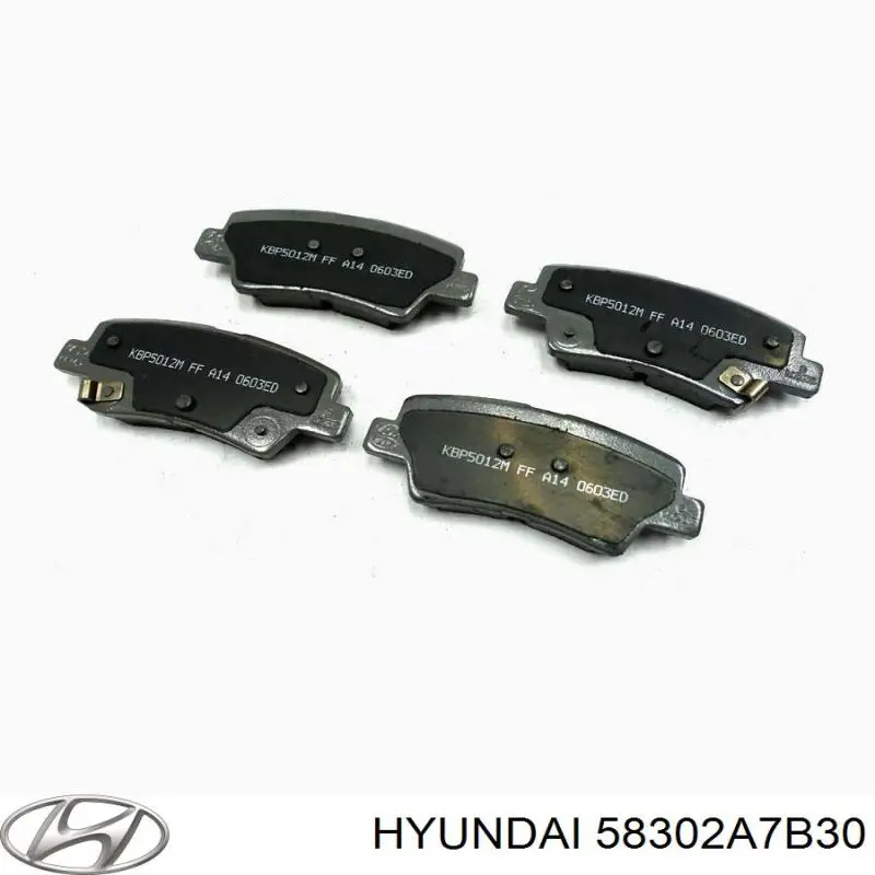 Колодки дисковые  Hyundai/Kia 58302A7B30 цена, от 20.70 USD