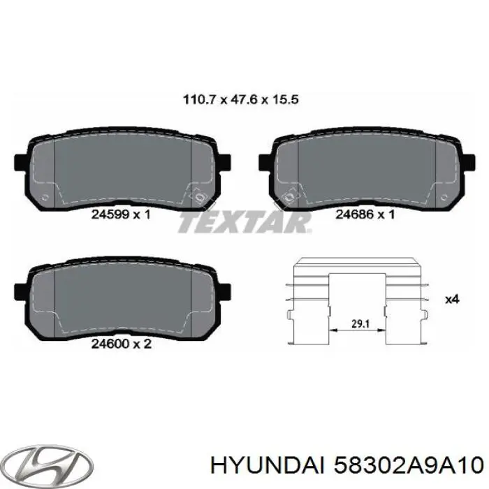 58302A9A10 Hyundai/Kia 