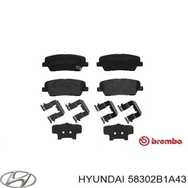  58302B1A43 Hyundai/Kia