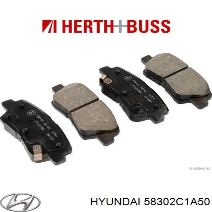 Колодки дисковые  Hyundai/Kia 58302C1A50 цена, от 17.94 USD