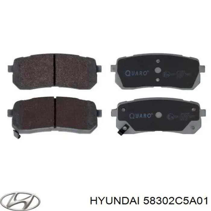 Колодки дисковые  Hyundai/Kia 58302C5A01 цена, от 32.46 USD
