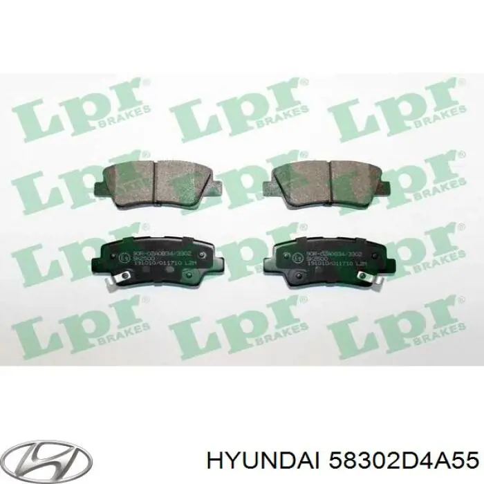 Задние дисковые колодки Nibk PN3814
