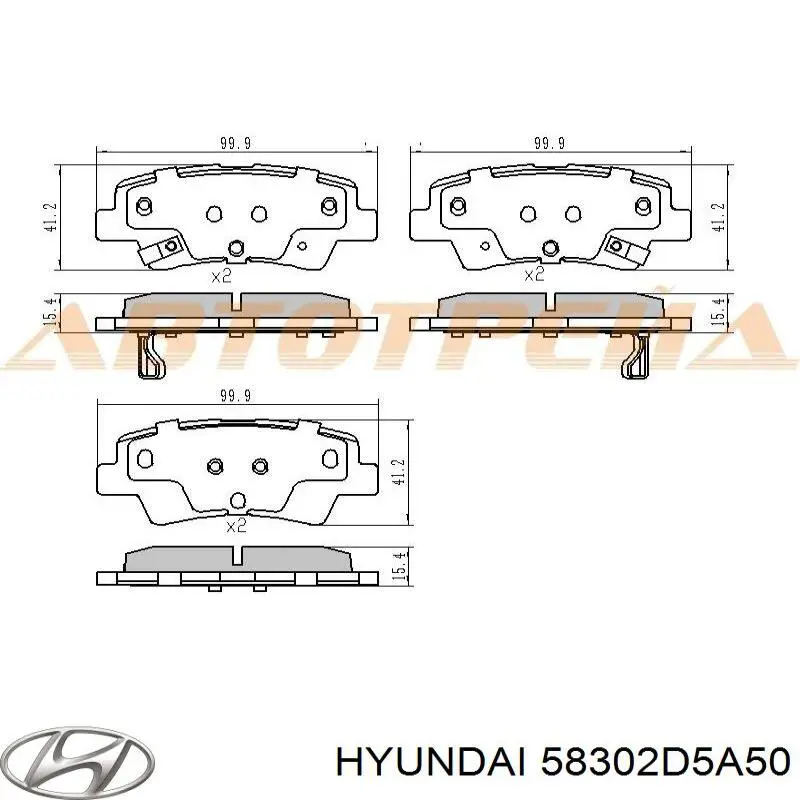  Hyundai/Kia 58302D5A50 цена, от 103.11 USD