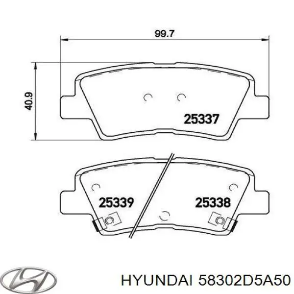  58302D5A50 Hyundai/Kia