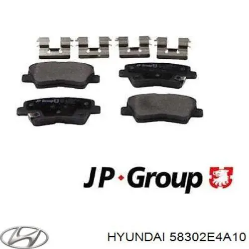 Колодки дисковые  Hyundai/Kia 58302E4A10 цена, от 17.94 USD