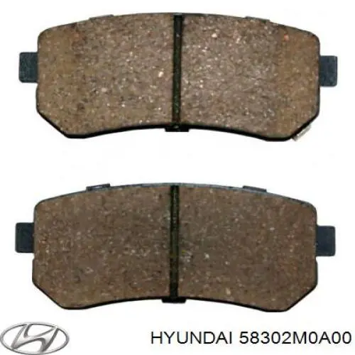 Колодки дисковые  Hyundai/Kia 58302M0A00 цена, от 22.49 USD