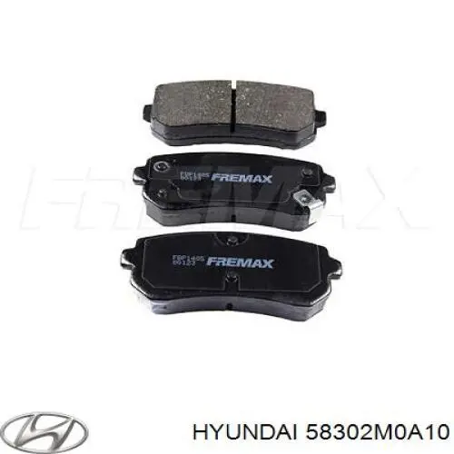 Колодки дисковые  Hyundai/Kia 58302M0A10 цена, от 19.63 USD