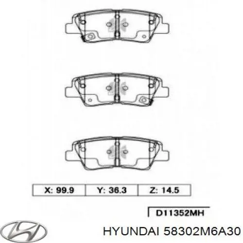 58302M6A30 Hyundai/Kia 