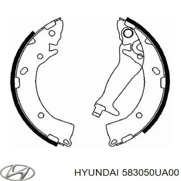 Задние барабанные колодки 583050UA00 Hyundai/Kia