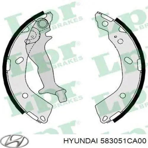 Тормоза рабочие задние ножные и тормозные барабаны Hyundai/Kia 583051CA00 цена, от 24.32 USD